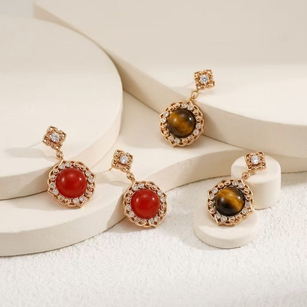 Fortuna Medallion Earrings