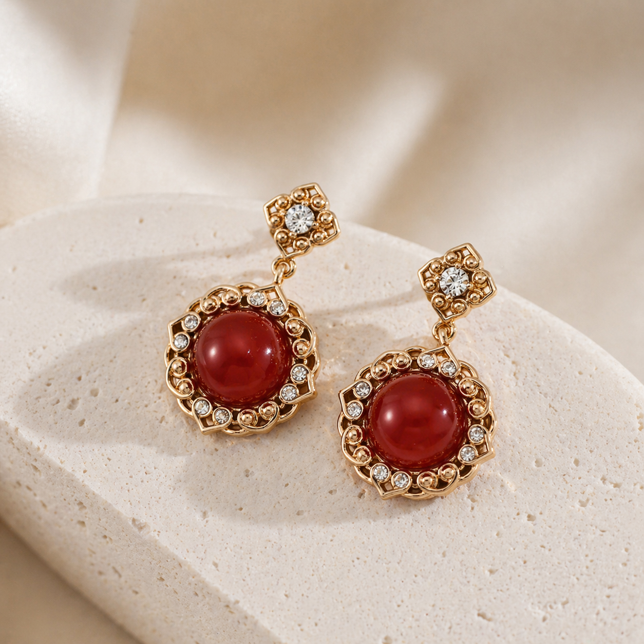 Fortuna Medallion Earrings