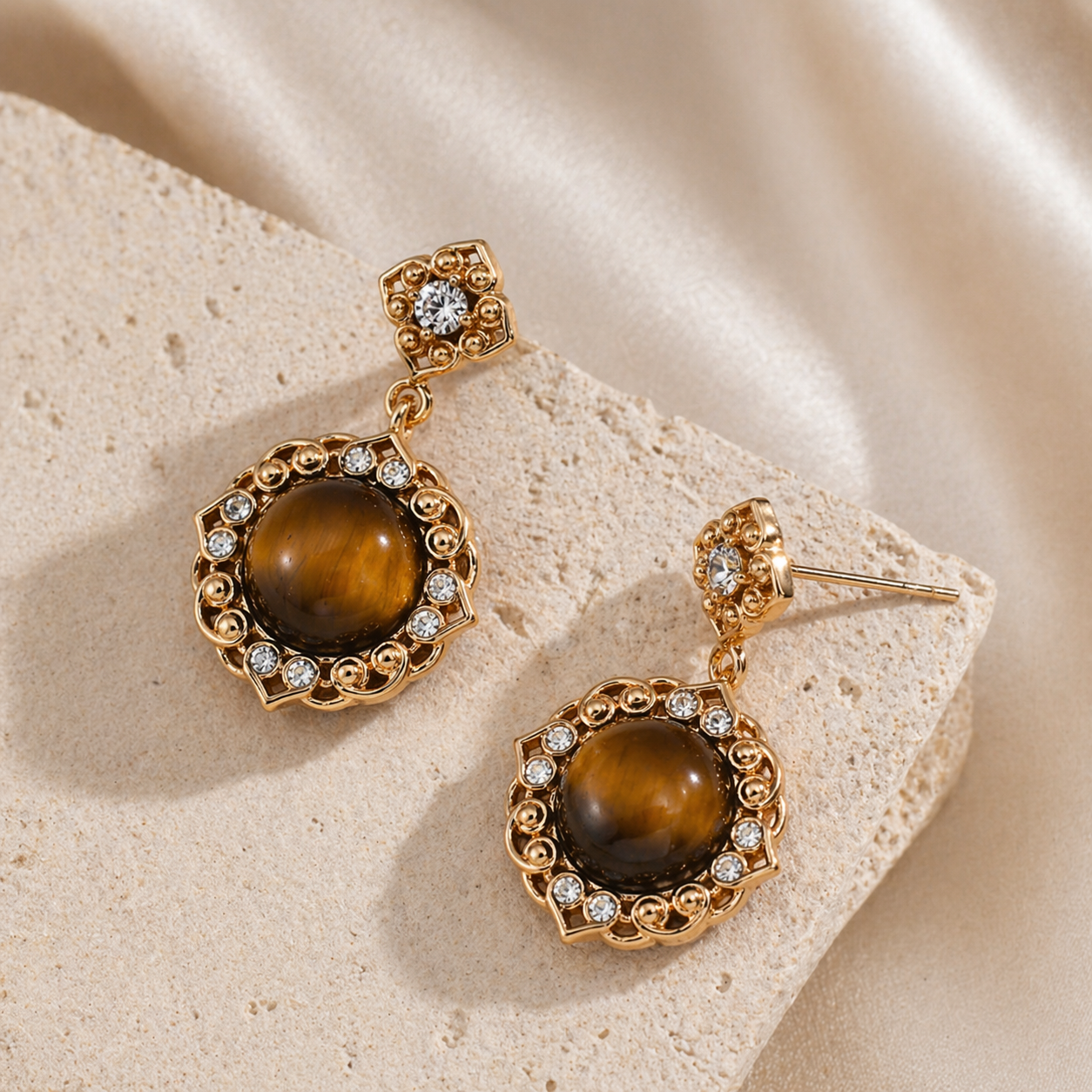 Fortuna Medallion Earrings