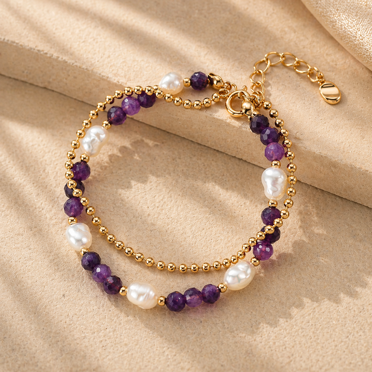 Amara Pearl Amethyst Jewelry Collection