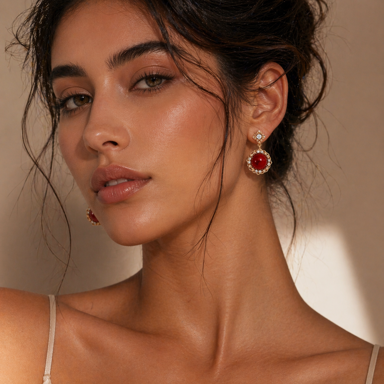 Fortuna Medallion Earrings