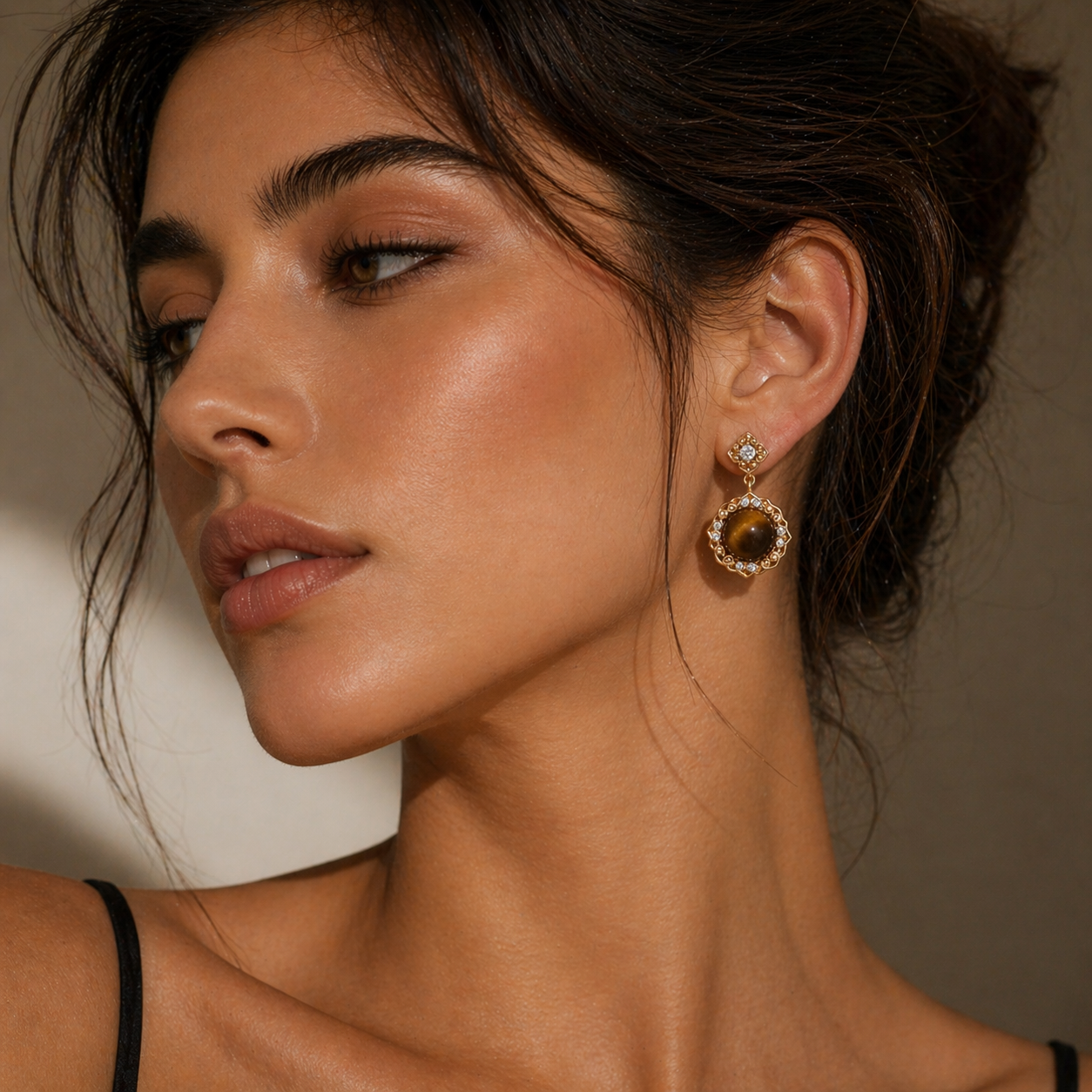 Fortuna Medallion Earrings